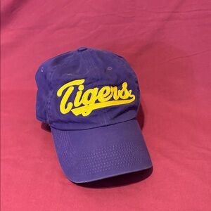 Nike LSU Cap in Purple with Yellow Logo